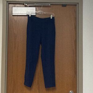 White House Black Market navy ankle pants sz 00R